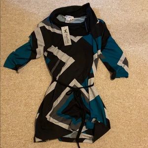 Papillon long tunic